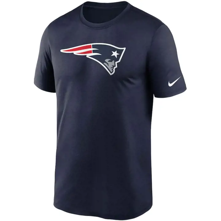 T-shirt Logo Légende NFL des NEW ENGLAND PATRIOTS – BLEU MARINE