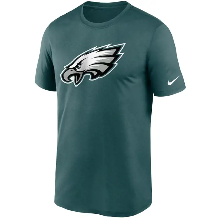 T-Shirt PHILADELPHIA EAGLES NFL Logo Légende Vert