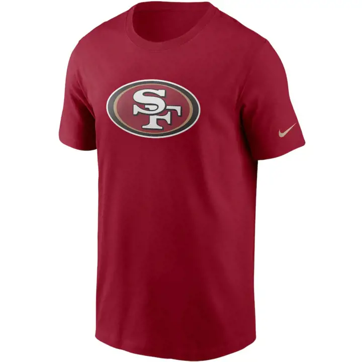 SAN FRANCISCO 49ERS NFL Logo Legend T-Shirt ROUGE