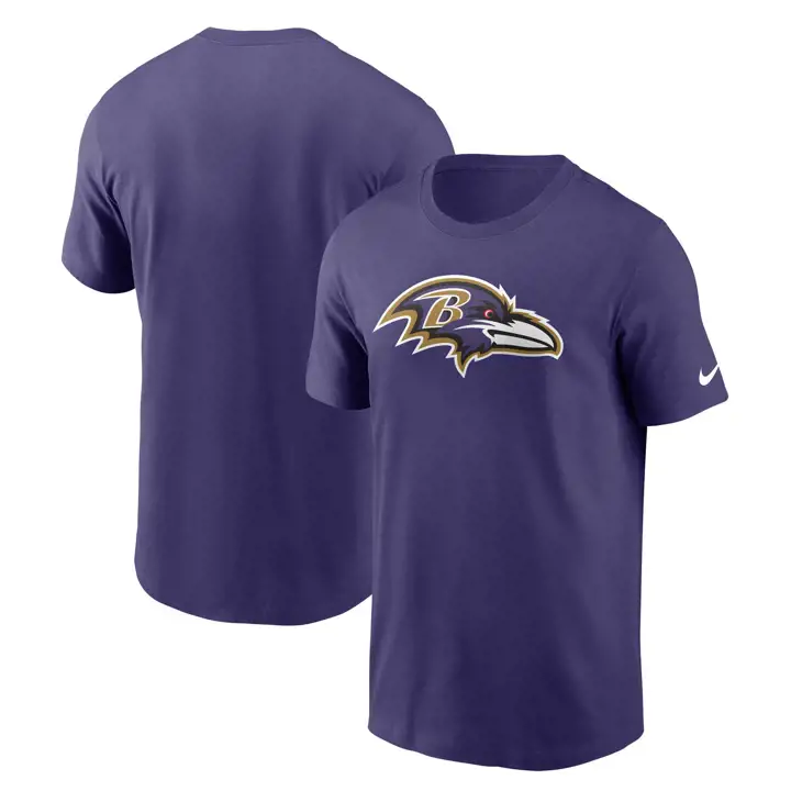 T-shirt essentiel à logo des Ravens de Baltimore NFL VIOLET