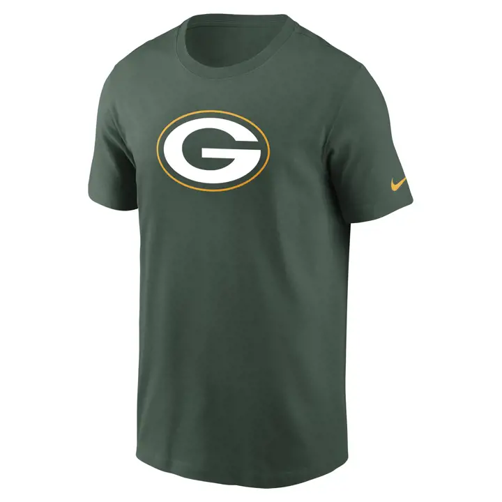 T-shirt essentiel à logo NFL des Green Bay Packers, vert