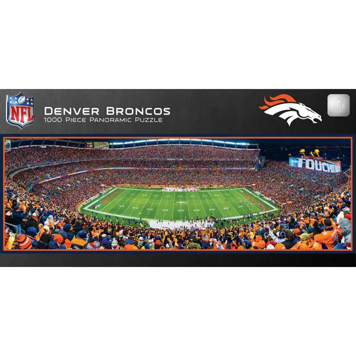Casse-tête panoramique du stade des Broncos de Denver