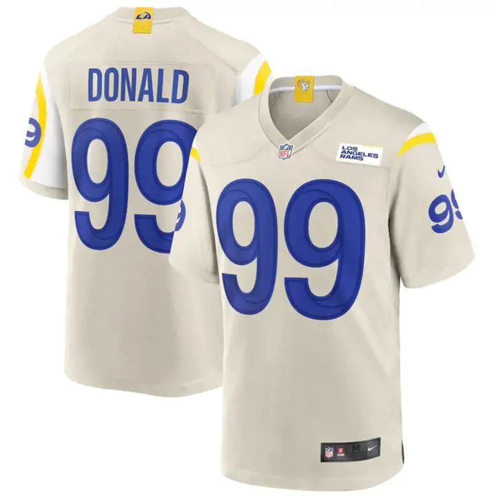 Maillot de match NFL Los Angeles Rams tan Donald
