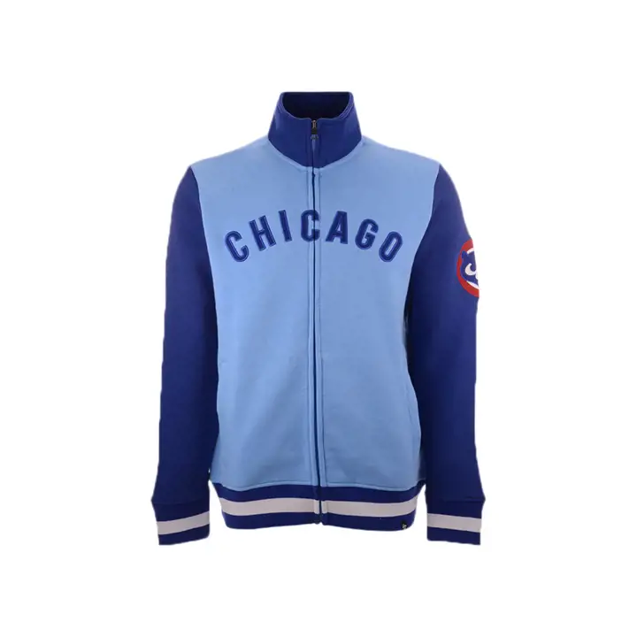 Veste de survêtement emblématique MLB des Cubs de Chicago LBL/RBL