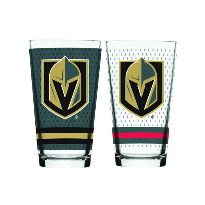 Ensemble de 2 verres mélangeurs NHL Vegas Golden Knights