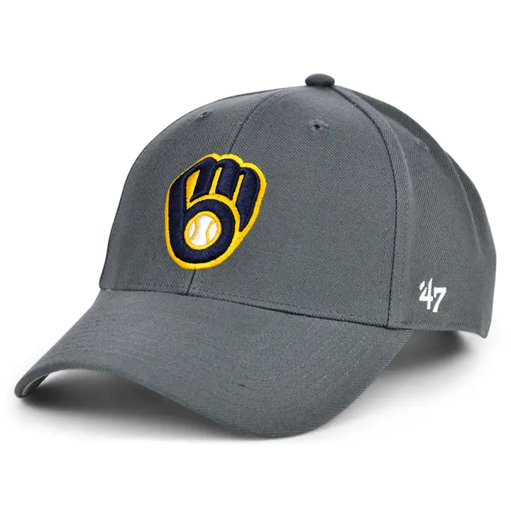 Milwaukee Brewers MLB Casquette MVP anthracite