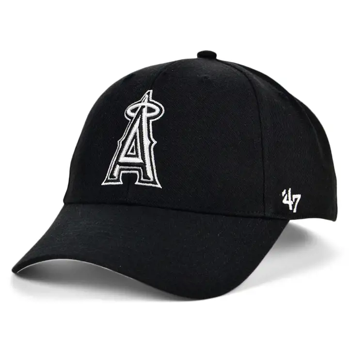 Casquette MVP noire et blanche des Angels de Los Angeles