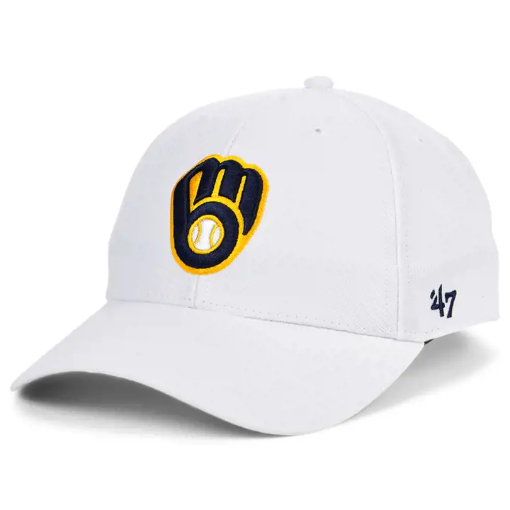 Milwaukee Brewers MLB MVP Blanc