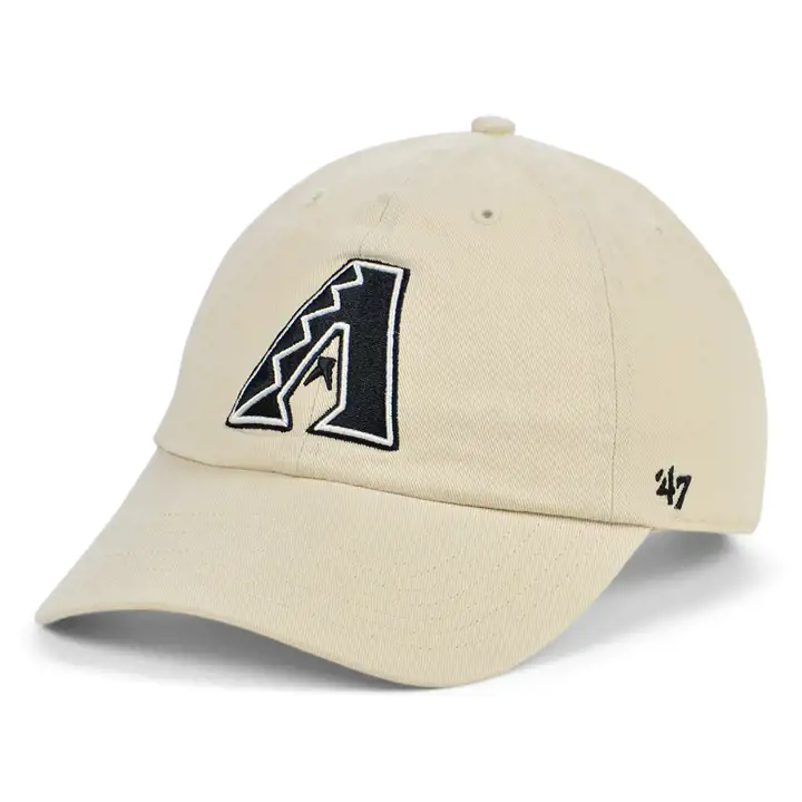 Casquette ARIZONA DIAMONDBACKS MLB Bone '47 Clean Up naturelle
