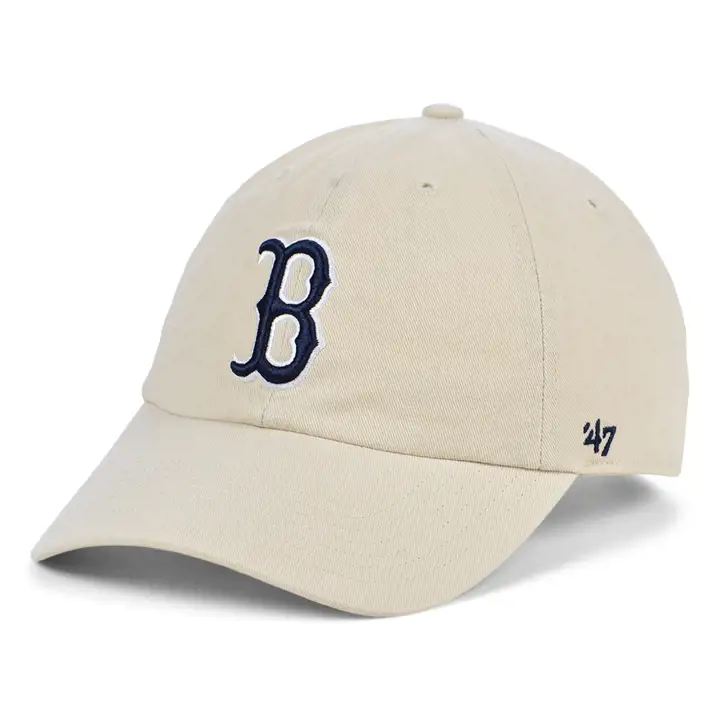 BOSTON RED SOX MLB Casquette « 47 Clean Up » naturelle