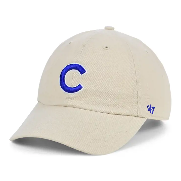 CHICAGO CUBS MLB Casquette "Clean Up" couleur naturelle '47