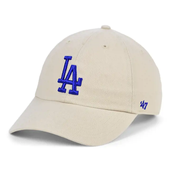 LOS ANGELES DODGERS MLB Casquette Bone '47 Clean Up naturel
