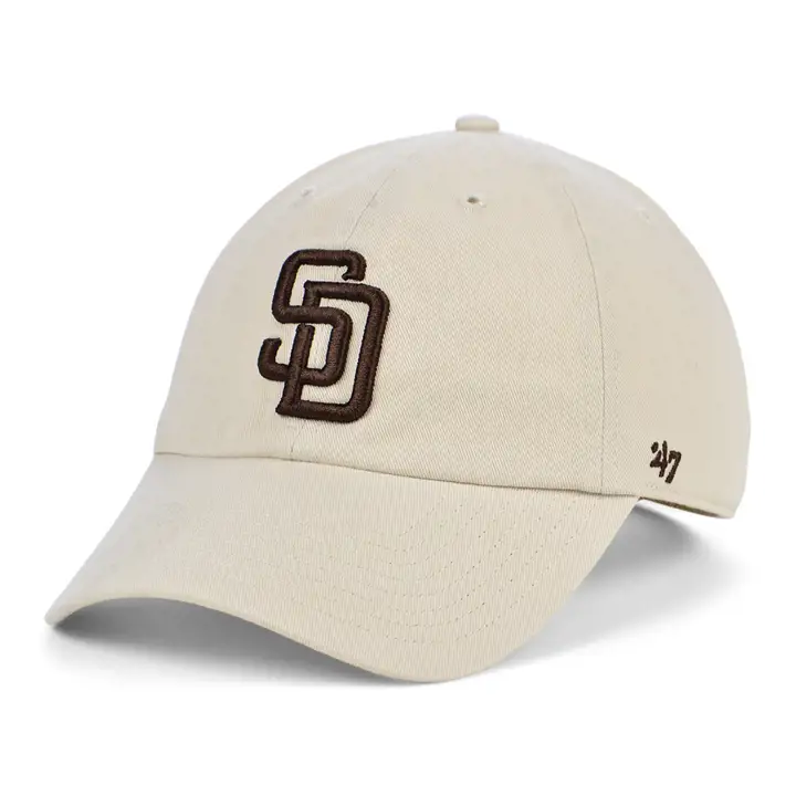 SAN DIEGO PADRES MLB Casquette Bone '47 Clean Up naturel