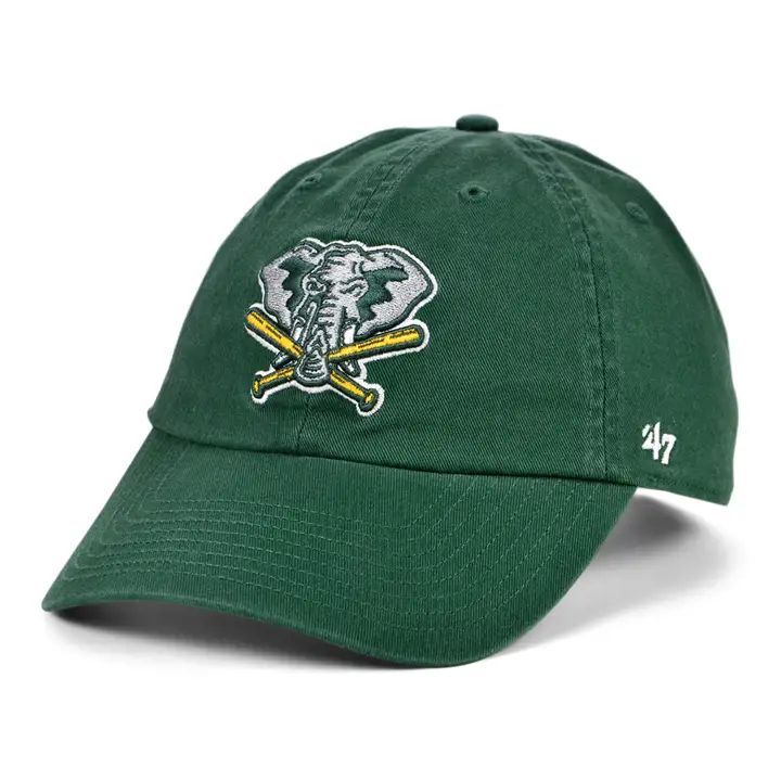 Casquette verte Oakland Athletics MLB Coop '47 Clean Up