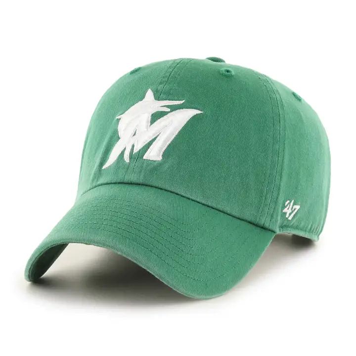 Casquette ajustée '47 MLB Miami Marlins Kelly/Blanc kgrn