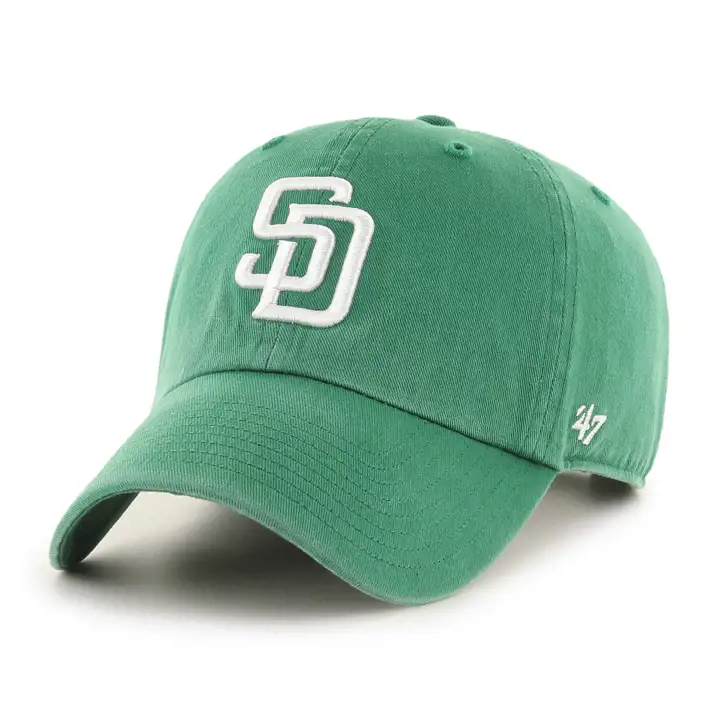 Casquette San Diego Padres MLB Kelly/Wht '47 Clean Up kgrn
