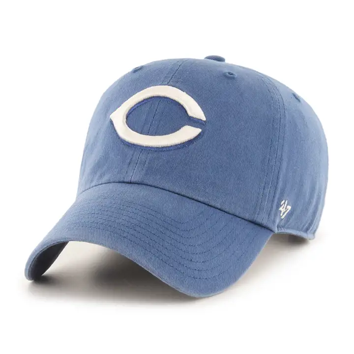 Casquette bleue Cincinnati Reds MLB Timber Blue Clean Up