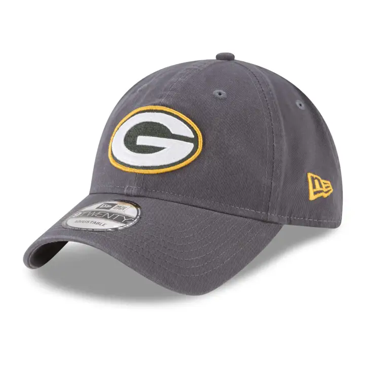 Casquette NFL Green Bay Packers Core Classic 9Twenty CHARBON