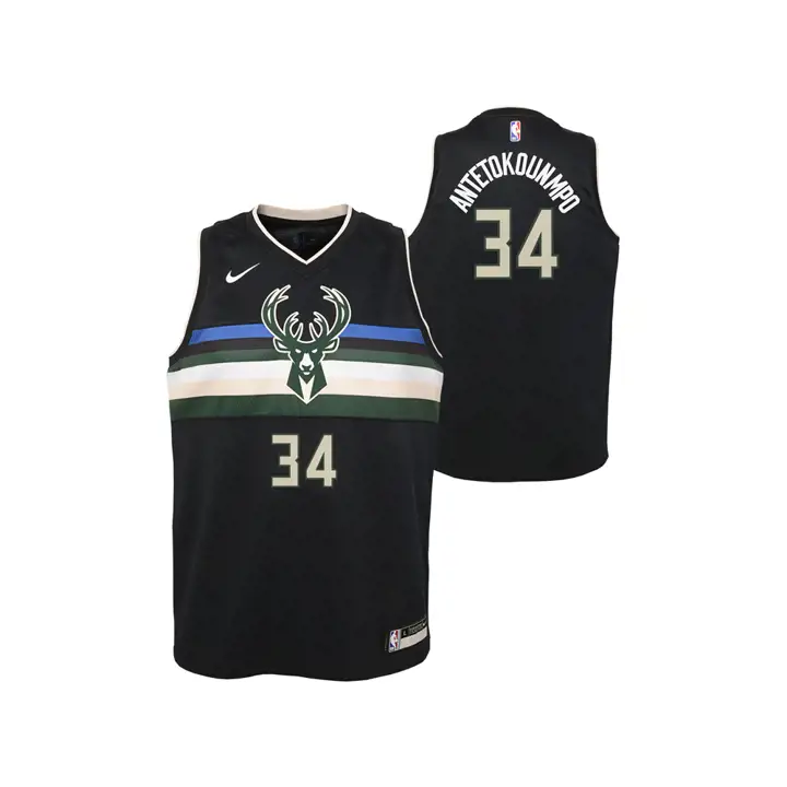 Bucks NBA Youth Statement Swingman Jersey 19 Giannis Antetok