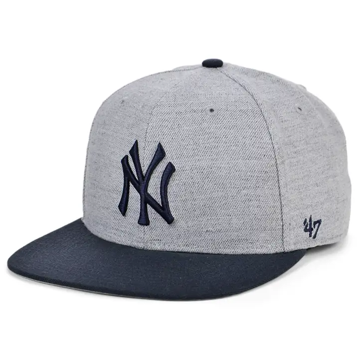 CASQUETTE À VISIÈRE PLATE NEW YORK YANKEES MLB DIMENSIONS H-Gray