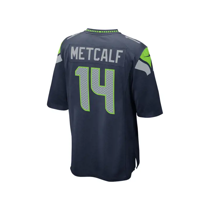 Maillot NFL SEAHAWKS D.K. Metcalf bleu marine