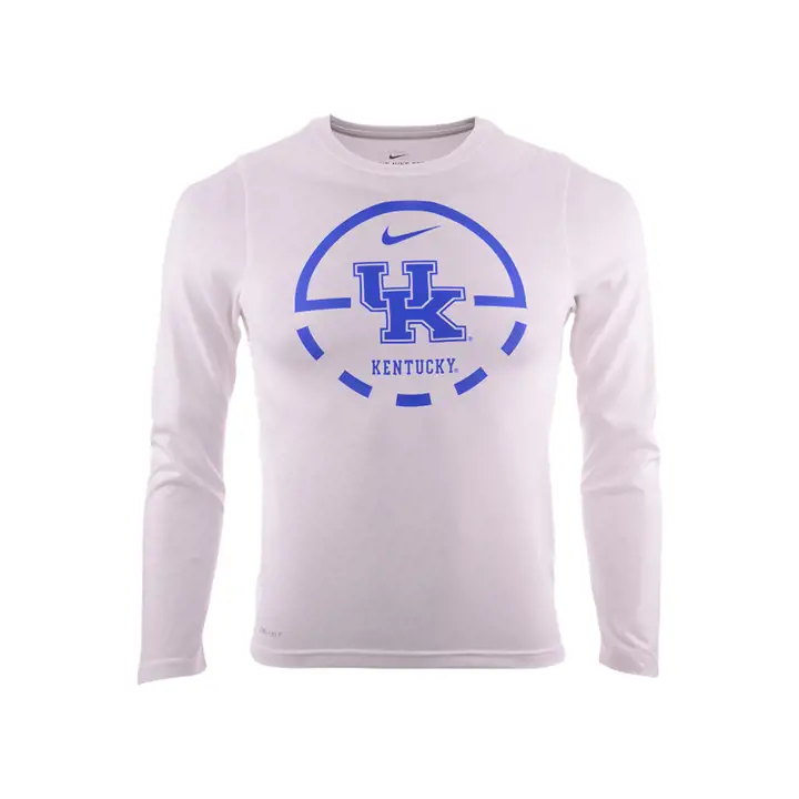 T-shirt à manches longues de basketball Kentucky Wildcats NCAA Youth Legend 19