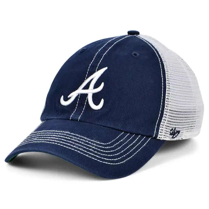 Casquette Atlanta Braves MLB Trawler « 47 Clean Up » bleu marine