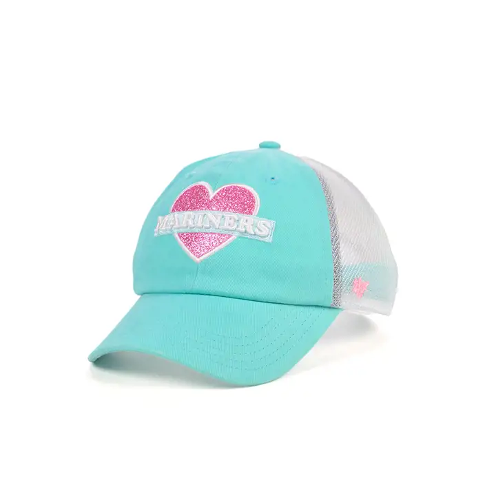 SEATTLE MARINERS MLB Casquette Fille Cœur Sirène « 47 MVP aq