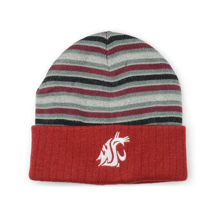 Bonnet à revers tricoté NCAA McGoat Washington State Cougars
