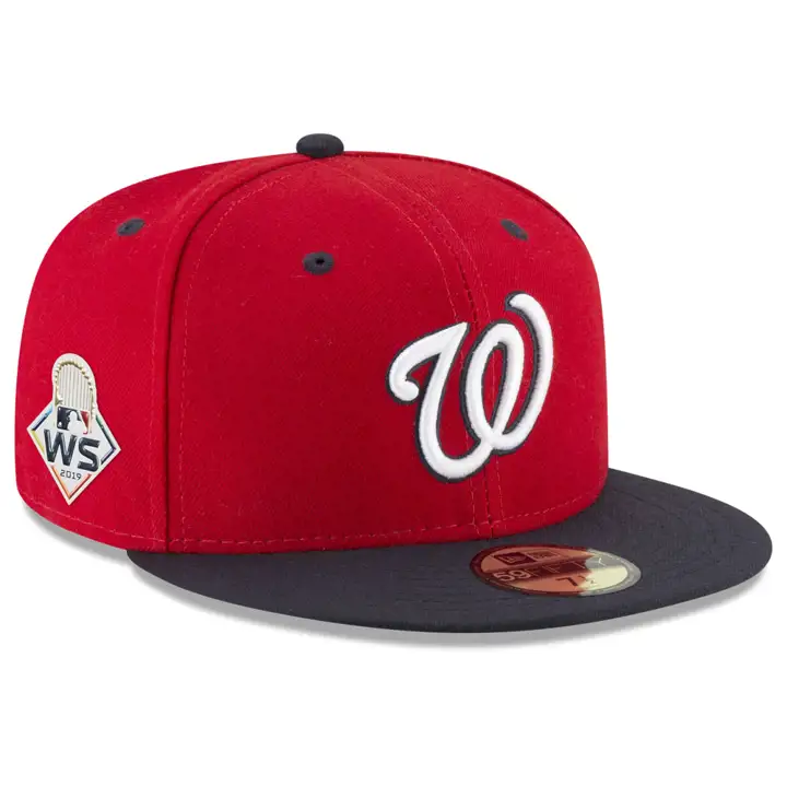 Casquette 59FIFTY AC Patch Washington Nationals MLB WS 2019 ALT 2