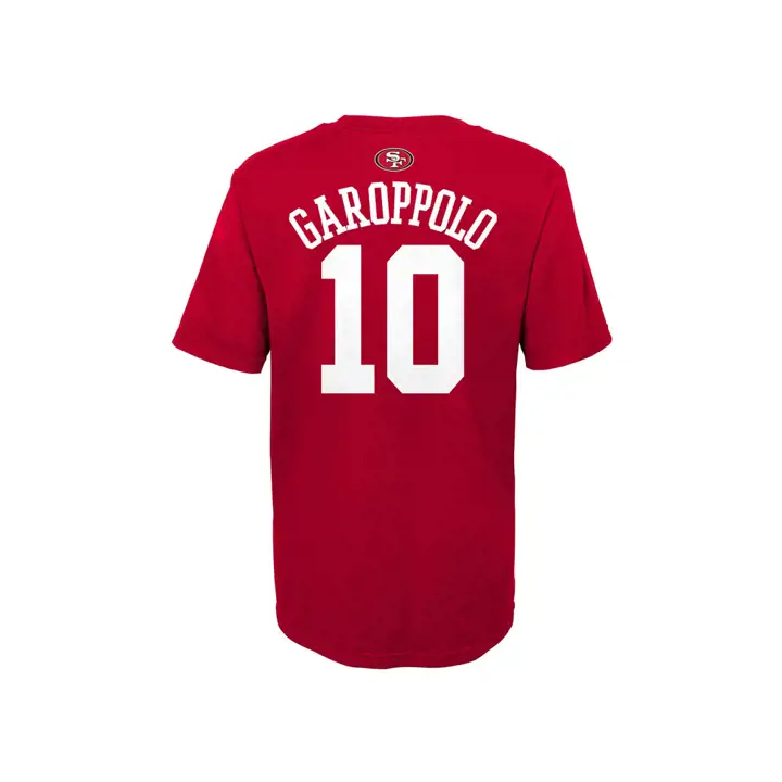 T-Shirt 49ERS NFL Jeunesse Pride N&N Logo Jimmy Garoppolo ROUGE