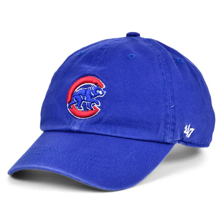 Casquette d'enfant MLB des Chicago Cubs '47 Clean Up Walking Bear rbl