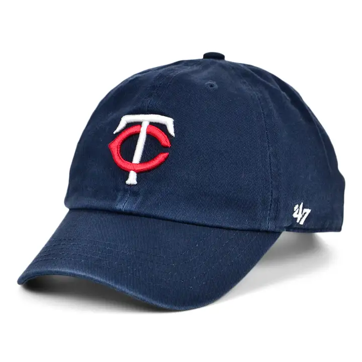 MINNESOTA TWINS MLB Enfants OFR Casquette '47 Clean Up TC marine