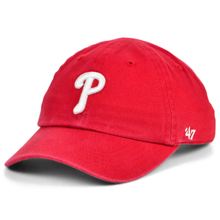 PHILADELPHIA PHILLIES MLB Enfants OFR '47 Clean Up P rouge