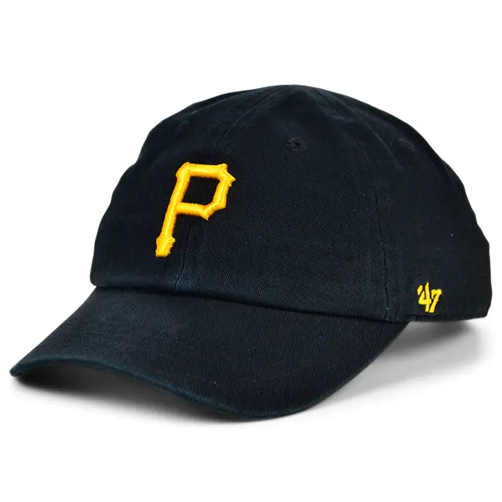 PITTSBURGH PIRATES MLB Enfants Casquette OFR '47 Clean Up P noire