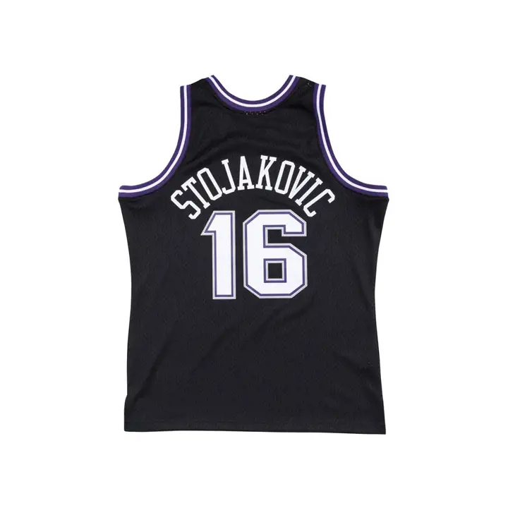 Maillot swingman KINGS NBA M&N Peja Stojakovic NOIR/VIOLET