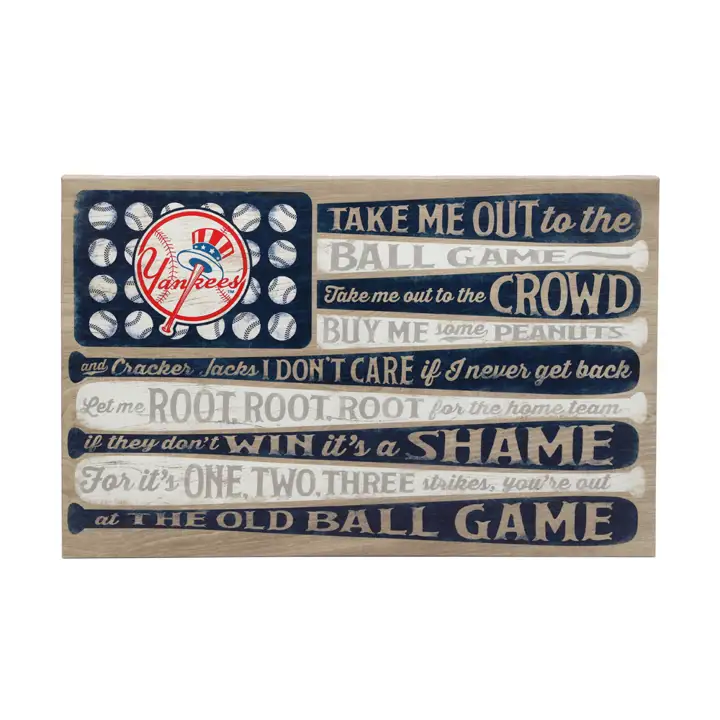 Toile "Match de Baseball" des Yankees de New York