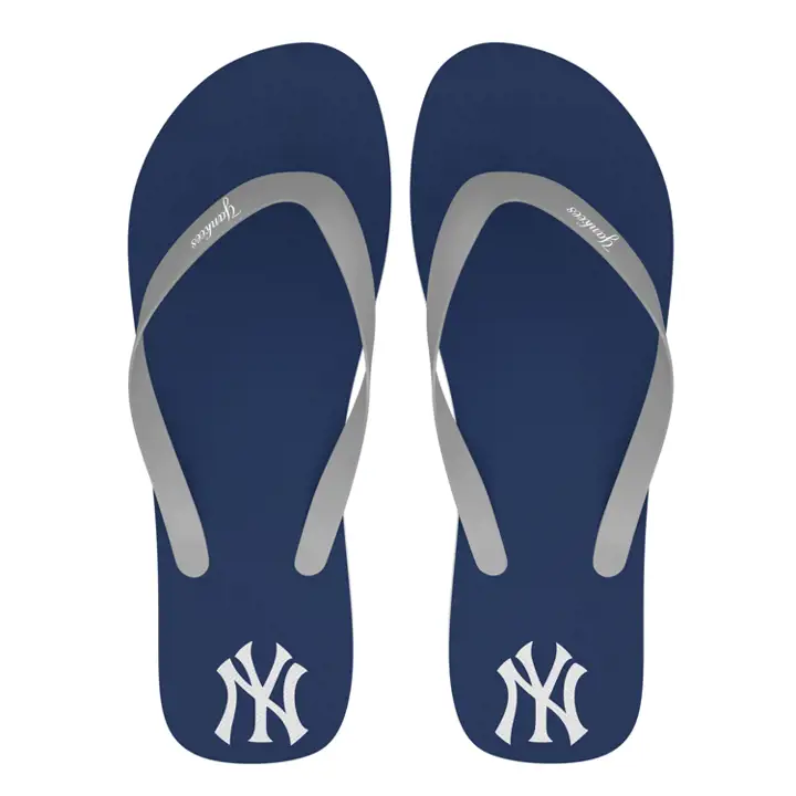 Tongs avec logo des New York Yankees blk