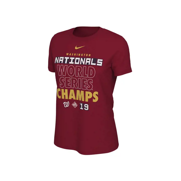 T-shirt Nationals MLB Women's WS Champs Celebration 19 rouge