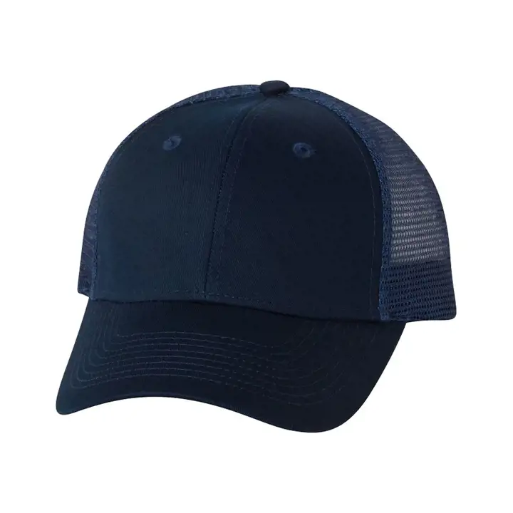 Casquette de camionneur en sergé Valucap vierge marine
