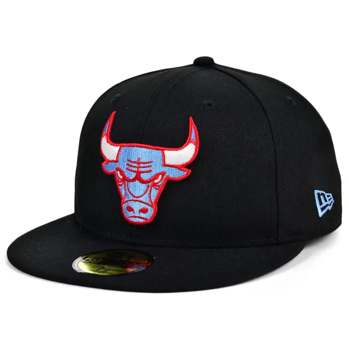 CASQUETTE CHICAGO BULLS NBA ALL AROUND 59FIFTY NOIR