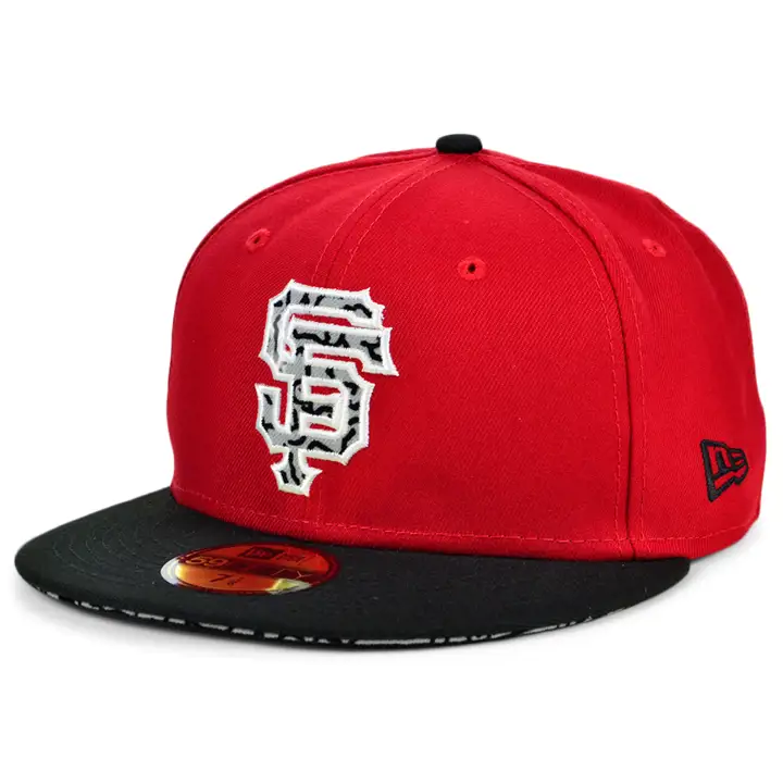 San Francisco Giants MLB 2020 SHOE HOOK 59FIFTY ROUGE/NOIR