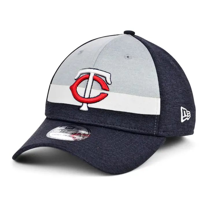 Minnesota Twins MLB CASQUETTE RAYÉE SHDW TECH 3930 marine