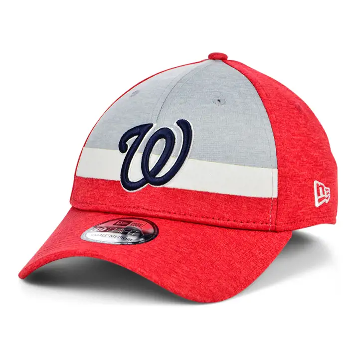 Washington Nationals MLB RAYÉ SHDW TECH 3930 rouge
