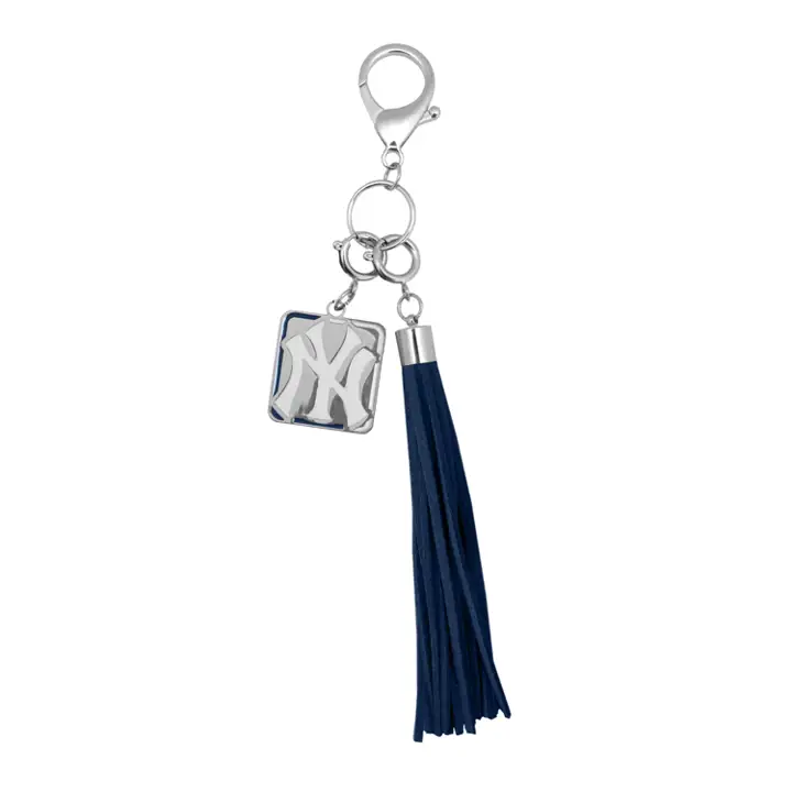 Breloque de sac à main à pompon des New York Yankees