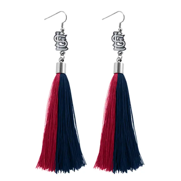 Boucles d'oreilles à pampilles St. Louis Cardinals
