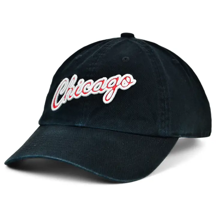 Casquette Ajustable Chicago Bulls M&N HWC Basic Dad Hat Noire