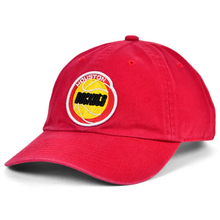 Casquette Houston Rockets M&N HWC Basic Dad Hat réglable ROUGE