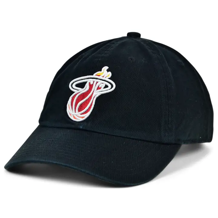 Casquette Miami Heat M&N HWC Basic Dad Hat Adj BLK