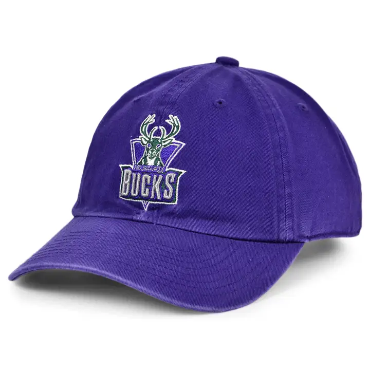 Casquette Milwaukee Bucks M&N HWC Basic Dad Hat réglable PUR